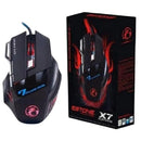 Mouse Gamer X7 Profissional – 3200 DPI, LED Laser