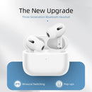 Fone de Ouvido InPods 13 – Estilo AirPods Pro, com Microfone e Design Esportivo (Branco)