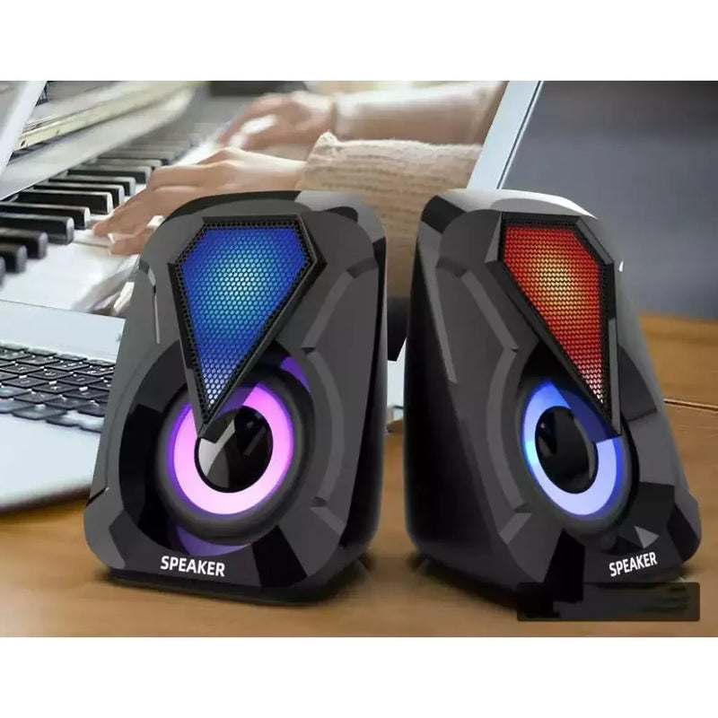 Caixa de Som RGB AL-1053 – Som Potente e Design Compacto