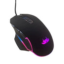 Mouse Gamer com Fio RGB – 4800 DPI, Botões Laterais e Design Ergonômico