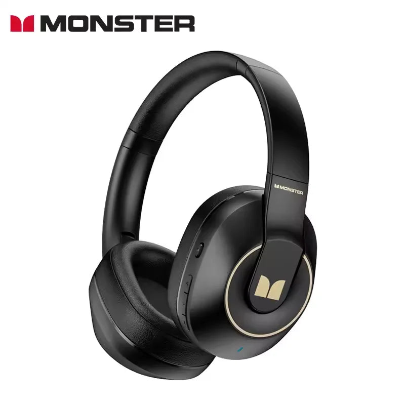 Fone de Ouvido Bluetooth Monster XKH01 – Sem Fio, Dobrável, Conforto Premium