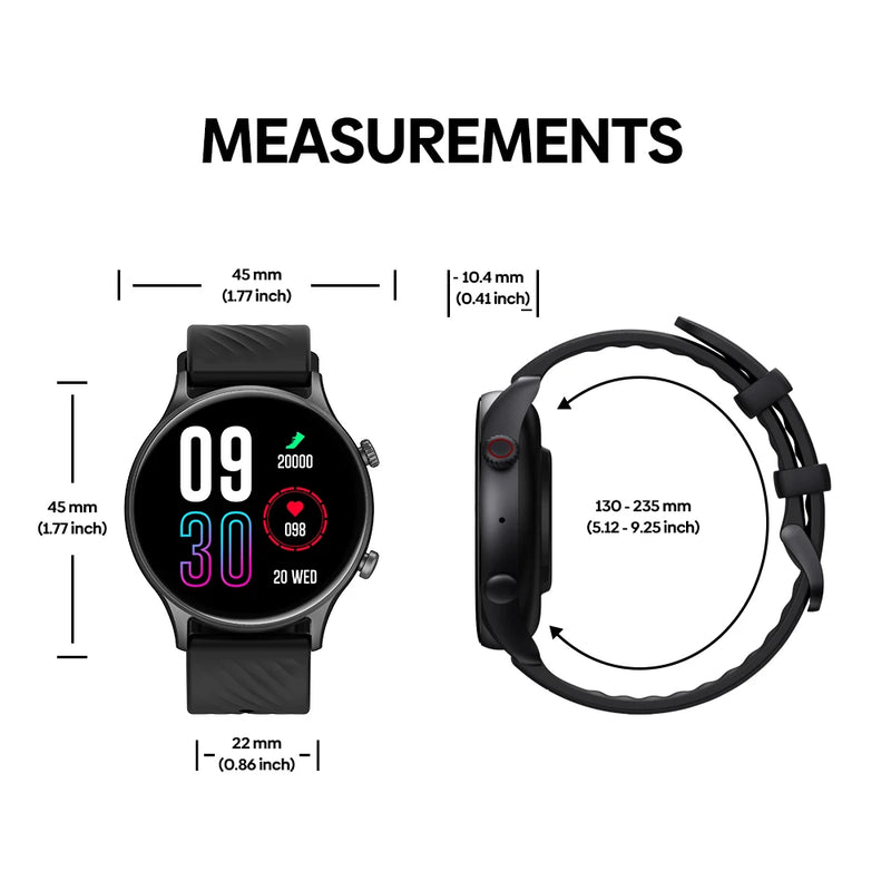 Smartwatch Zeblaze Btalk 2 Lite – Modos Esportivos e Monitoramento de Saúde