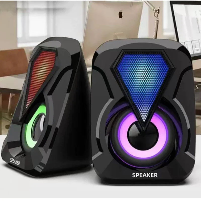 Caixa de Som RGB AL-1053 – Som Potente e Design Compacto