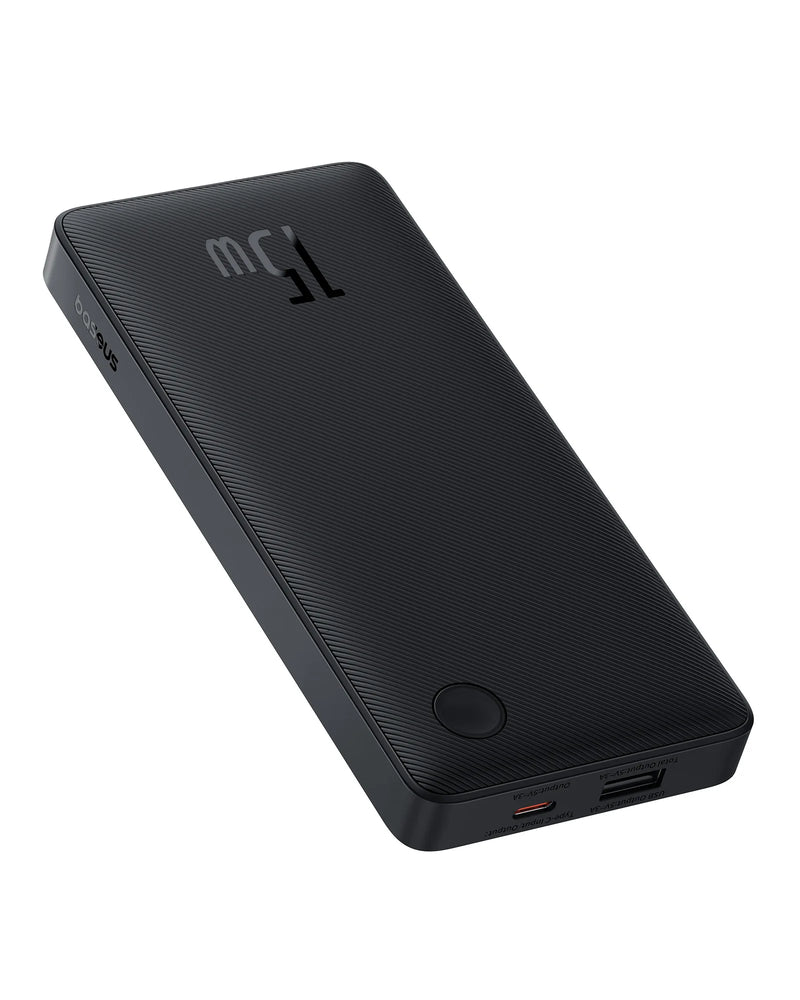 Power Bank Baseus Turbo AirPow Lite - Carregamento Rápido e Simultâneo para iPhone e Android