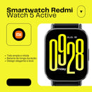 Smartwatch Redmi Watch 5 Active – Monitor de Sono e Atividades, Resistência 5ATM