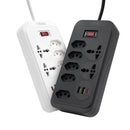 Filtro de Linha e Extensão Elétrica com Entradas USB – 10A Bivolt (100–220V)