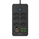 Filtro de Linha e Extensão Elétrica com Entradas USB – 10A Bivolt (100–220V)